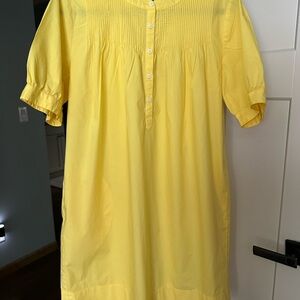 J. Crew Sunlit Yellow Shirt with pockets